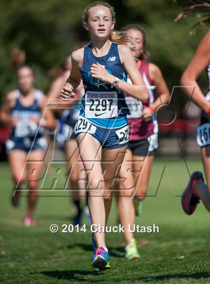 Thumbnail 1 in Stanford Invitational Girls 5K Division 3-5 Race photogallery.