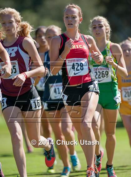 Thumbnail 1 in Stanford Invitational Girls 5K Division 3-5 Race photogallery.