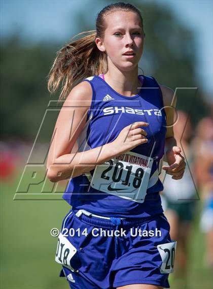 Thumbnail 2 in Stanford Invitational Girls 5K Division 3-5 Race photogallery.