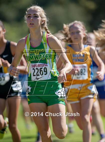 Thumbnail 2 in Stanford Invitational Girls 5K Division 3-5 Race photogallery.