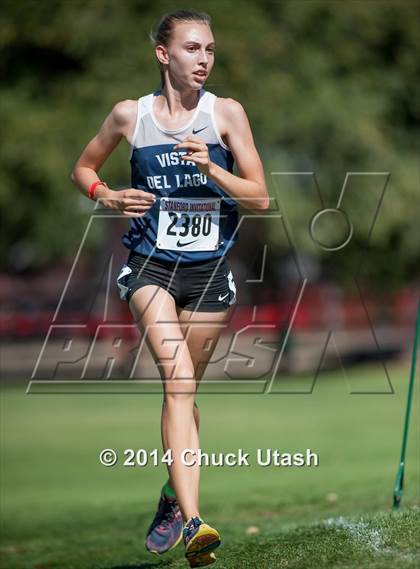 Thumbnail 3 in Stanford Invitational Girls 5K Division 3-5 Race photogallery.