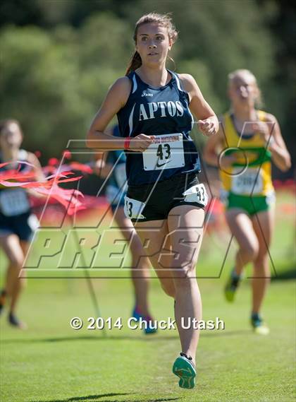 Thumbnail 2 in Stanford Invitational Girls 5K Division 3-5 Race photogallery.