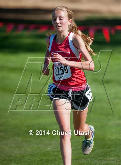 Thumbnail 2 in Stanford Invitational Girls 5K Division 3-5 Race photogallery.