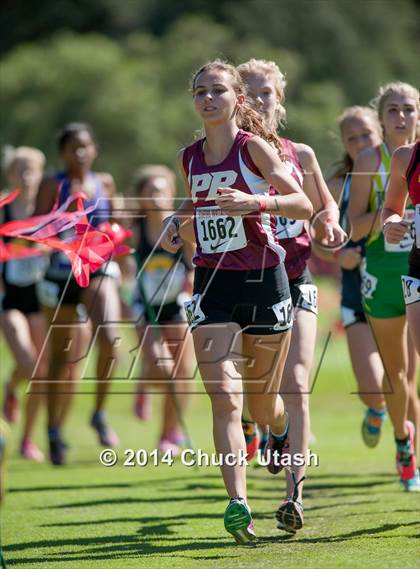 Thumbnail 3 in Stanford Invitational Girls 5K Division 3-5 Race photogallery.