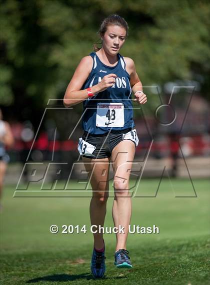 Thumbnail 2 in Stanford Invitational Girls 5K Division 3-5 Race photogallery.
