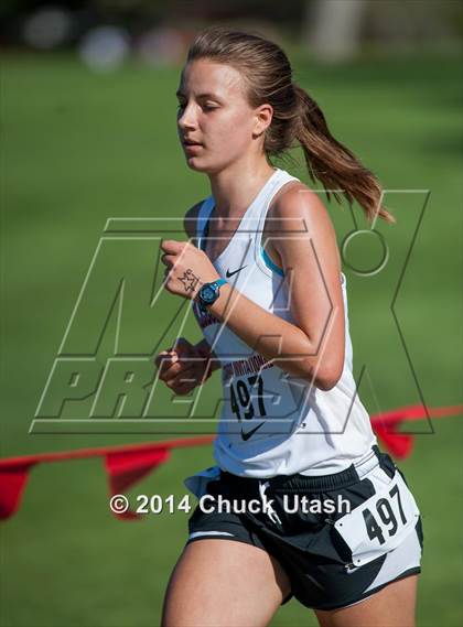 Thumbnail 1 in Stanford Invitational Girls 5K Division 3-5 Race photogallery.