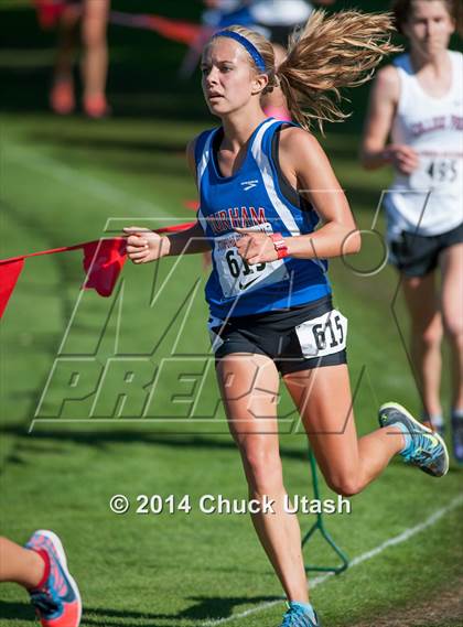 Thumbnail 2 in Stanford Invitational Girls 5K Division 3-5 Race photogallery.