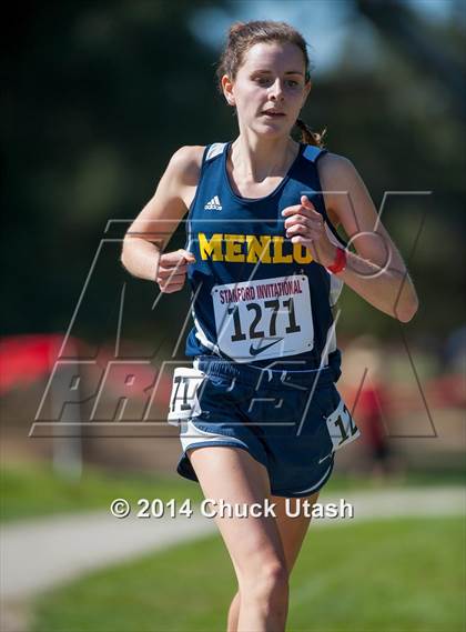 Thumbnail 3 in Stanford Invitational Girls 5K Division 3-5 Race photogallery.
