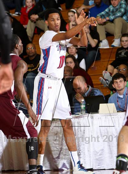 Thumbnail 3 in Worcester Academy vs Wilbraham & Monson Academy (Spalding Hoophall Classic)  photogallery.