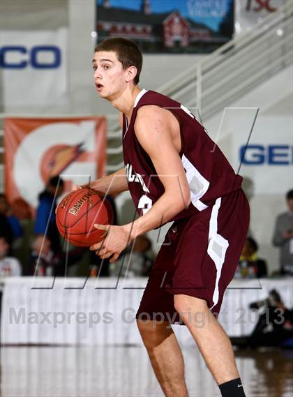 Thumbnail 2 in Worcester Academy vs Wilbraham & Monson Academy (Spalding Hoophall Classic)  photogallery.