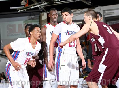 Thumbnail 2 in Worcester Academy vs Wilbraham & Monson Academy (Spalding Hoophall Classic)  photogallery.