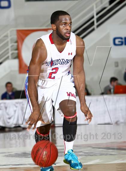 Thumbnail 3 in Worcester Academy vs Wilbraham & Monson Academy (Spalding Hoophall Classic)  photogallery.