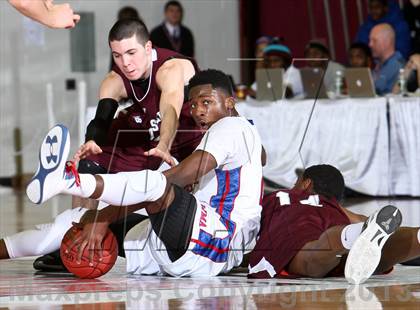 Thumbnail 3 in Worcester Academy vs Wilbraham & Monson Academy (Spalding Hoophall Classic)  photogallery.