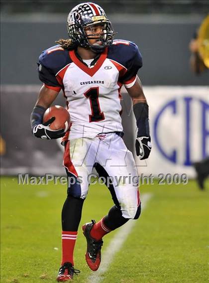 Thumbnail 2 in Modesto Christian vs. Parker (CIF State Small Schools Final) photogallery.