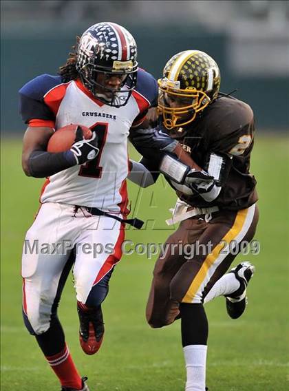 Thumbnail 1 in Modesto Christian vs. Parker (CIF State Small Schools Final) photogallery.