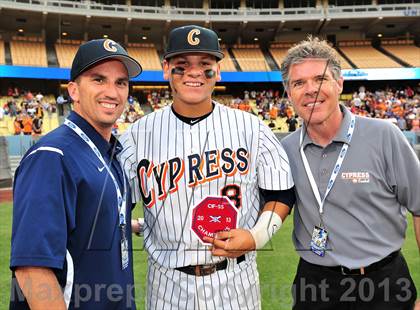 Thumbnail 1 in Temecula Valley vs. Cypress (CIF SS D2 Final) photogallery.