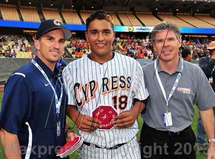 Thumbnail 2 in Temecula Valley vs. Cypress (CIF SS D2 Final) photogallery.