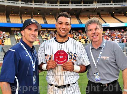 Thumbnail 2 in Temecula Valley vs. Cypress (CIF SS D2 Final) photogallery.