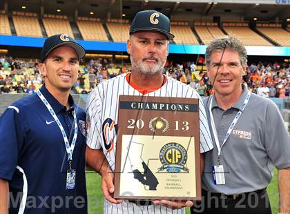 Thumbnail 3 in Temecula Valley vs. Cypress (CIF SS D2 Final) photogallery.