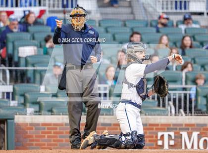 Thumbnail 2 in Southside Christian vs. North Cobb Christian photogallery.