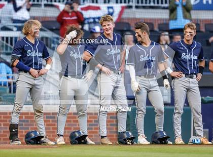 Thumbnail 2 in Southside Christian vs. North Cobb Christian photogallery.