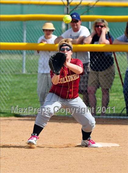 Thumbnail 2 in Columbia vs Mountain Home (4A District Playoff) photogallery.