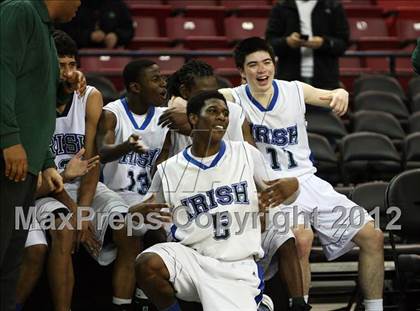 Thumbnail 2 in Bishop O'Dowd vs. Sacred Heart Cathedral (CIF D3 NorCal Regional Final) photogallery.