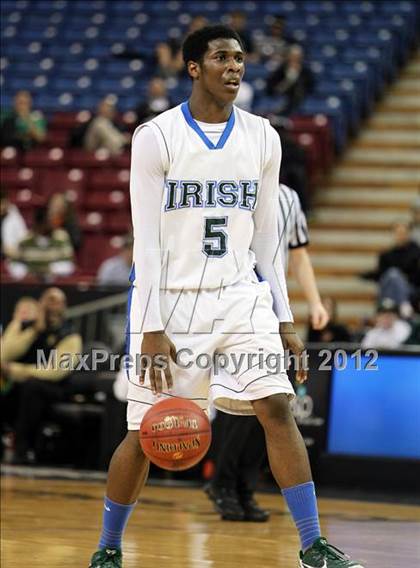 Thumbnail 3 in Bishop O'Dowd vs. Sacred Heart Cathedral (CIF D3 NorCal Regional Final) photogallery.