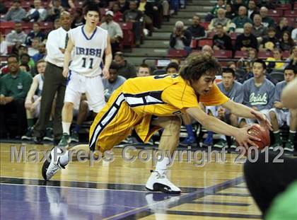 Thumbnail 3 in Bishop O'Dowd vs. Sacred Heart Cathedral (CIF D3 NorCal Regional Final) photogallery.