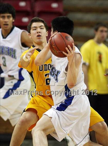 Thumbnail 3 in Bishop O'Dowd vs. Sacred Heart Cathedral (CIF D3 NorCal Regional Final) photogallery.