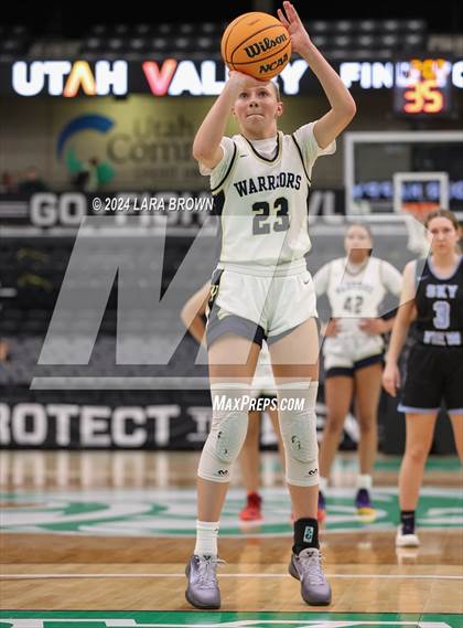 Thumbnail 3 in Snow Canyon vs. Sky View (UHSAA 4A Quarterfinal) photogallery.