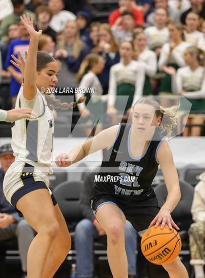 Thumbnail 2 in Snow Canyon vs. Sky View (UHSAA 4A Quarterfinal) photogallery.