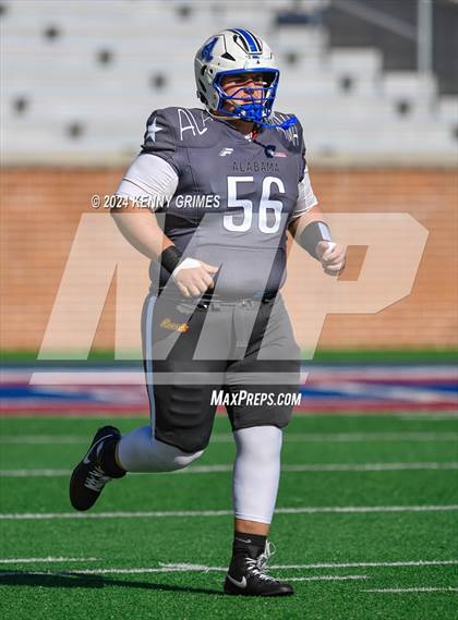 Thumbnail 1 in Alabama vs Mississippi All Star Game photogallery.