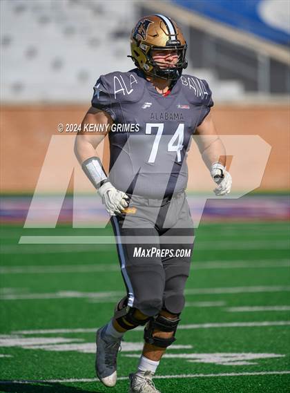 Thumbnail 2 in Alabama vs Mississippi All Star Game photogallery.