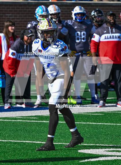 Thumbnail 1 in Alabama vs Mississippi All Star Game photogallery.