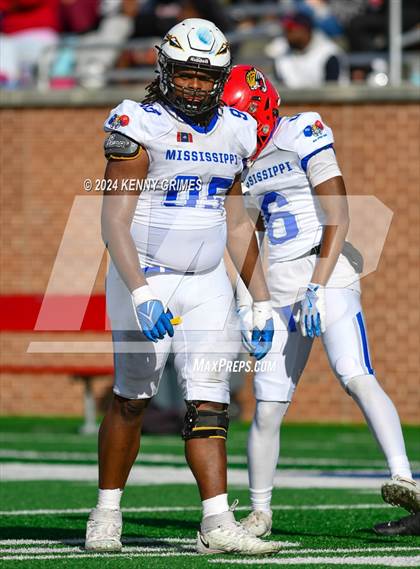 Thumbnail 2 in Alabama vs Mississippi All Star Game photogallery.