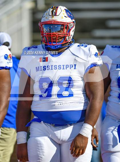 Thumbnail 1 in Alabama vs Mississippi All Star Game photogallery.