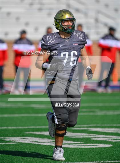 Thumbnail 1 in Alabama vs Mississippi All Star Game photogallery.