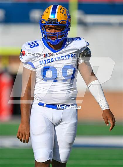 Thumbnail 2 in Alabama vs Mississippi All Star Game photogallery.