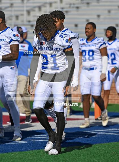 Thumbnail 2 in Alabama vs Mississippi All Star Game photogallery.