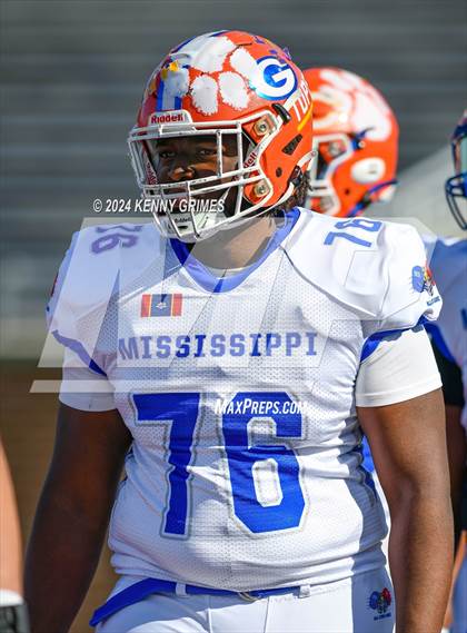 Thumbnail 2 in Alabama vs Mississippi All Star Game photogallery.