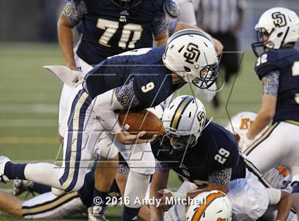 Thumbnail 3 in Soddy Daisy vs East Ridge (Chattanooga Prep Football Jamboree) photogallery.