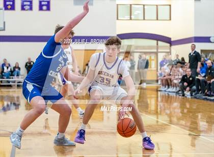 Thumbnail 3 in Indianapolis Bishop Chatard vs Guerin Catholic (IHSAA Sectional 27 semi-final playoff) photogallery.