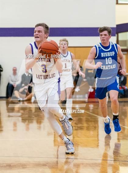 Thumbnail 3 in Indianapolis Bishop Chatard vs Guerin Catholic (IHSAA Sectional 27 semi-final playoff) photogallery.