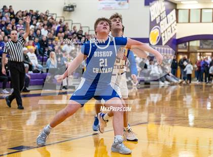 Thumbnail 3 in Indianapolis Bishop Chatard vs Guerin Catholic (IHSAA Sectional 27 semi-final playoff) photogallery.
