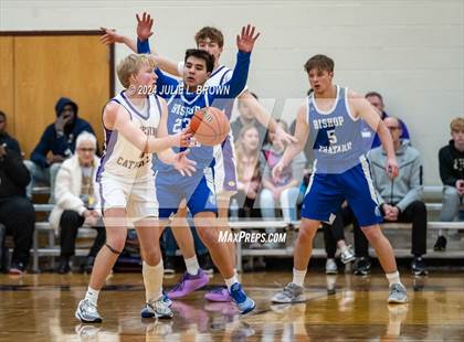 Thumbnail 1 in Indianapolis Bishop Chatard vs Guerin Catholic (IHSAA Sectional 27 semi-final playoff) photogallery.