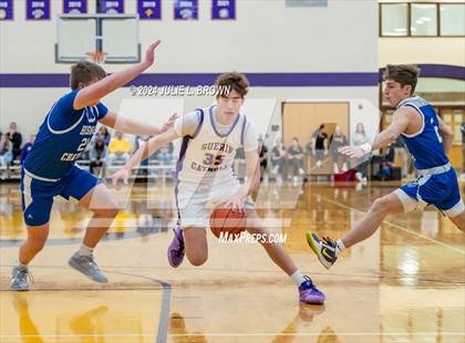 Thumbnail 1 in Indianapolis Bishop Chatard vs Guerin Catholic (IHSAA Sectional 27 semi-final playoff) photogallery.