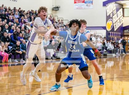 Thumbnail 2 in Indianapolis Bishop Chatard vs Guerin Catholic (IHSAA Sectional 27 semi-final playoff) photogallery.
