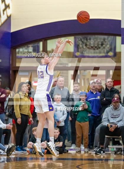 Thumbnail 3 in Indianapolis Bishop Chatard vs Guerin Catholic (IHSAA Sectional 27 semi-final playoff) photogallery.