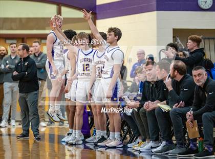 Thumbnail 3 in Indianapolis Bishop Chatard vs Guerin Catholic (IHSAA Sectional 27 semi-final playoff) photogallery.